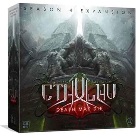 Cthulu: Death May Die Season 4 Board Game Expansion - Unveil New Horrors! Cooperative Mystery Game for Kids & Adults, Ages 14+, 1-5 Players, 90-120 Minute Playtime, Made by CMON