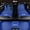 Blue, variant on QUUFAA Car Floor Mats Liners For Cadillac CTS 2003-2019 Year All Weather Guard Front and Rear Car Carpet-Custom Fit- Tough/Durable/Odorless