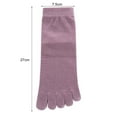 thumbnail image 6 of 1 Pair Mid Tube Socks Sweat Absorption Breathable Soft Solid Color High Elasticity Keep Warm Non-Slip No Odor F, 6 of 8