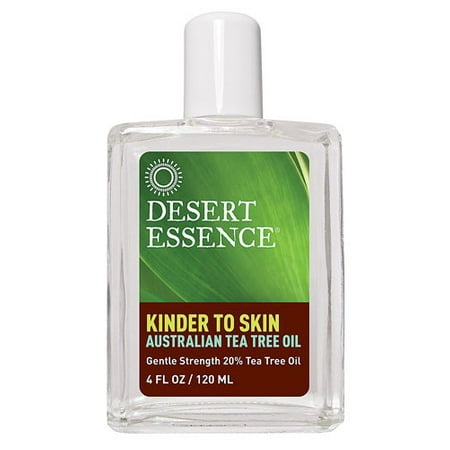 Desert Essence Kinder to Skin Tea Tree OIl, 4 Fl (Best Tea Tree Oil For Skin)