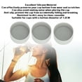 thumbnail image 4 of Vbestlife - Bota de Silicona para Copa de 3 Piezas Resistente a Altas Temperaturas Antideslizante para Arañazos para Botella de Agua Funda Inferior ANGGREK  Otros, 4 of 8