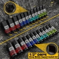 thumbnail image 2 of Juego de enchufes Aiourx 1/2 Drive Deep Impact 8-22 mm, 6 puntos, 2 of 6