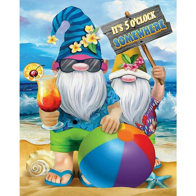 Bordado completo Goblin Old Man DIY estampado lienzo 11CT juego de costura decoración del hogar FLhrweasw Nuevo