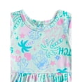 thumbnail image 2 of Stitch Baby Girl Print Dress and Matching Diaper Cover Set, 2-Piece, Sizes 0/3M-6/9M, 2 of 3