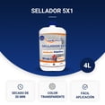 thumbnail image 2 of Sellador 5x1 Transparente 4L Sella Porosidades Pinturas Hogar, 2 of 7
