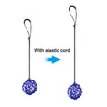 thumbnail image 4 of Unique Bargains Solo Soccer Training Ball Net, Football Practice Elastic Net Fits Ball Size 3, 4, 5, Blue, Green 1Pcs, 4 of 6