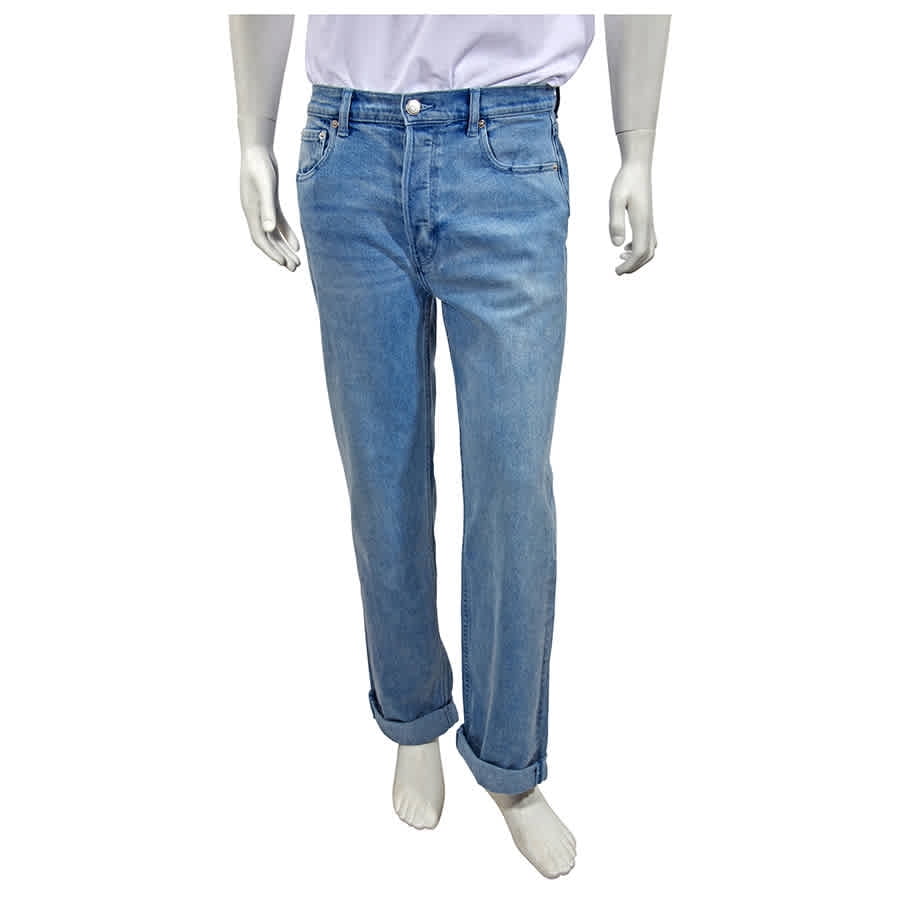 light blue stonewash jeans