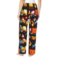 thumbnail image 3 of Bingfone Pajamas For Women,Construction Truck Pajama Pants With Pockets-Medium, 3 of 9