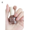 thumbnail image 1 of Flmtop 10ml Nail Polish Baking-Free Water-Based Multiple Colors Matte Solid Color Hybrid Varnish Manicure Lacquer for Female, 1 of 10
