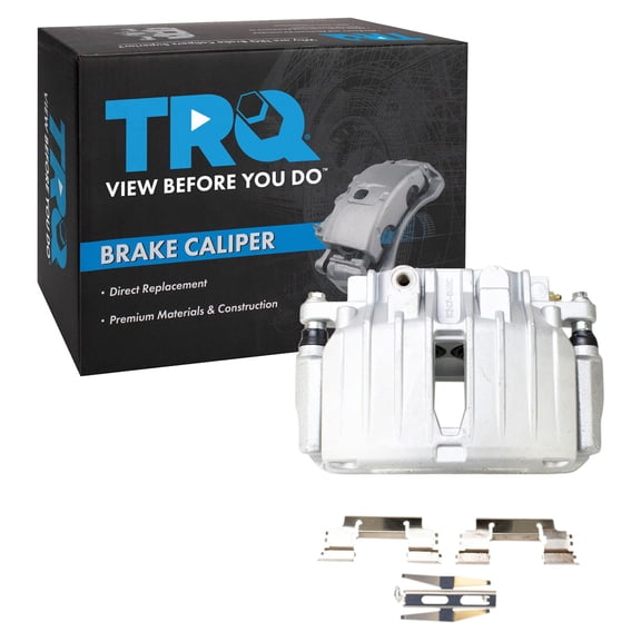 TRQ Rear Disc Brake Caliper LH Left Driver Side for Avalanche 1500 / Escalade / Sierra 1500 / Silverado 1500 / Suburban 1500 / Tahoe / Yukon / Yukon XL 1500