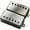 Brushed Chrome, variant on EMG Metal Works JH James Hetfield Humbucker Signature Set Gold