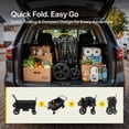 thumbnail image 4 of Stroller Wagon BabyVista para niños con asa ajustable y almacenamiento, 4 of 9