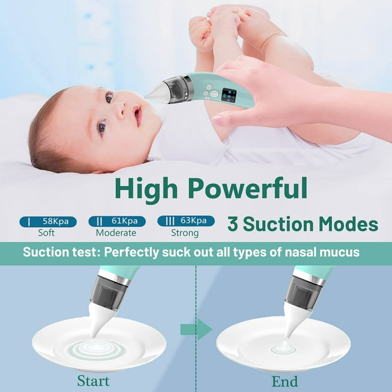 Nasal Aspirator for Baby Electric Nose Sucker Snot Cleaner