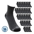 thumbnail image 1 of Fruit of the Loom Quarter Caballero Unitalla Algodón Afelpado Oxford 36 pares, 1 of 3