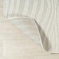 thumbnail image 4 of JONATHAN Y SCANDINAVIAN 2 x 10 Runner Rug, Maribo Abstract Groovy Striped - Cream/Ivory, SCN103A-210, 4 of 6