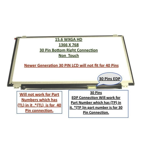 14.1 Inch Lcd Bezel - CMO N156BGE-E41 REV.C1 New Replacement LCD Screen for Laptop LED HD Glossy, Laptop LCD Screen Size: 15.6 Inches (14.1 x 8.25) By Generic