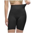 thumbnail image 2 of Lenpel Shorts for Women Under Dress Seamless High Waisted Butt Lifting Knee Length Yoga Workout Leggings Running Biker Shorts, 2 of 5