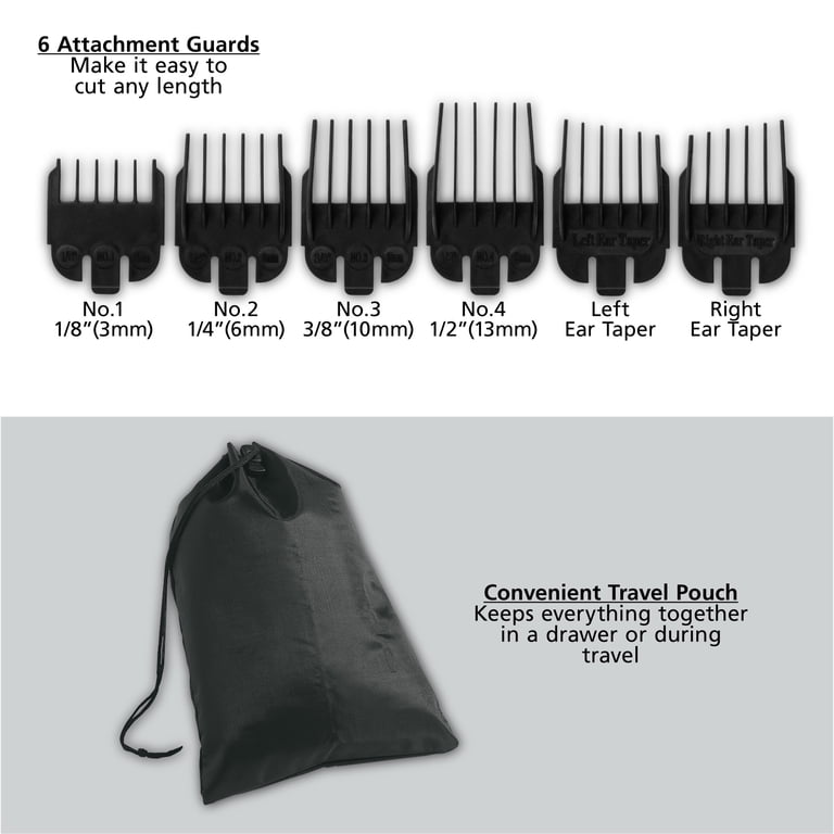 Wahl Mini Pro Corded Touch-Up Trimmer Kit, 12-Piece photo 4