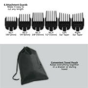 Wahl Mini Pro Touch Up Corded Trimmer Kit, Men or Women, 12pc, Blue - 9307