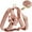 Light pink, variant on UOSIA Soft Lace Dog Harness and Leash Set,Adjustable Dog Wedding Harness Vest