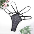 thumbnail image 4 of Floral Soul Open Type Women's Panties Crotch Opening G-strings Thongs Lingeries Underwear, 4 of 7