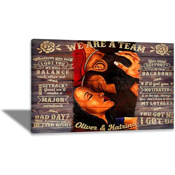 Black King And Queen Wall Art Black Queen Poster African American Wall Art Black Woman Wall Art