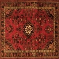 thumbnail image 1 of Ahgly Company Indoor Square Persian Orange Traditional Area Rugs, 4' Square, 1 of 1