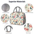 thumbnail image 4 of Obrewu Pioneer Flower Lunch Bag for Adult, Insulated, Leakproof, Oxford Cloth, 4 of 7