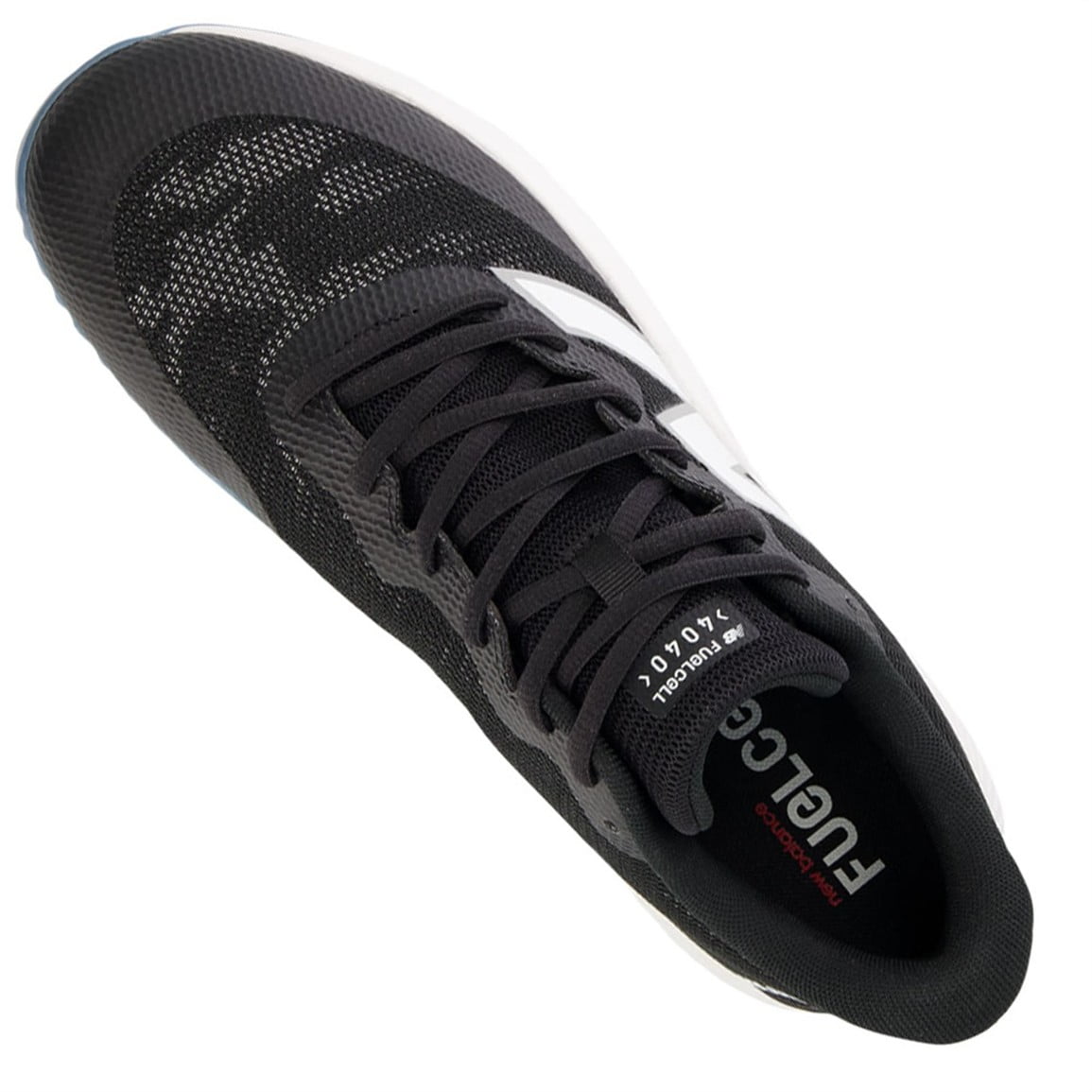 New Balance Mens FuelCell 4040v7 Turf Trainer Baseball Shoes Black/White 11.5