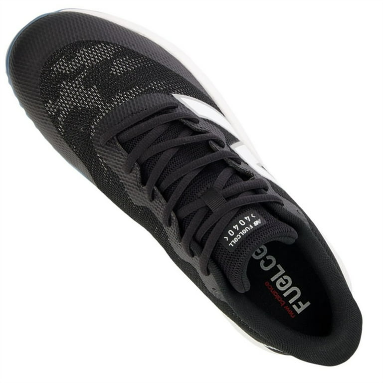 New Balance Mens FuelCell 4040v7 Turf Trainer Baseball Shoes Black