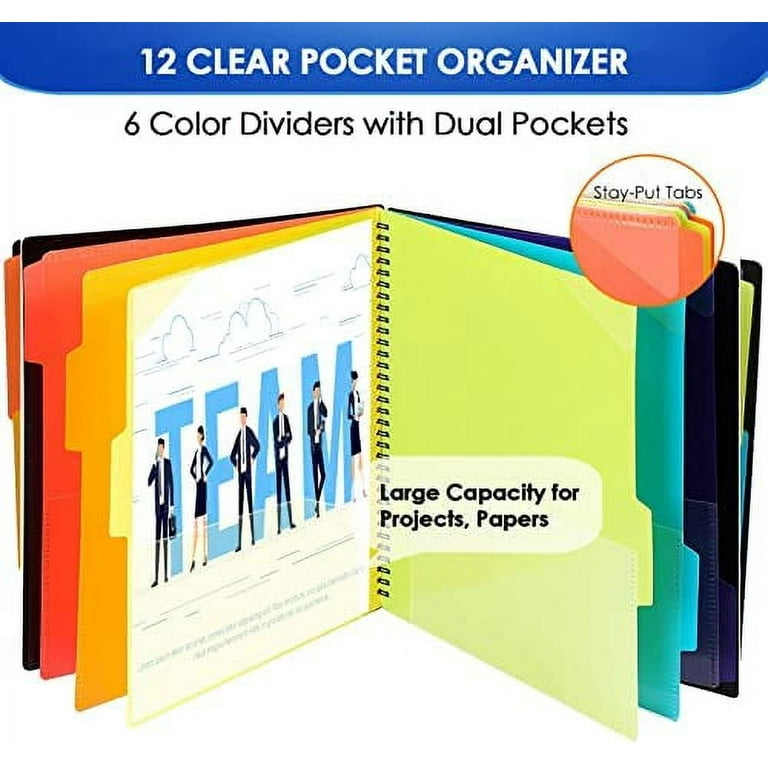 Great Choice Products GCP-5470075 12 Pocket Poly Project Organizer