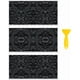thumbnail image 1 of Adhesivo de transferencia para muebles y decoración artesanal, 15 x 30 cm, negro, exquisita textura tridimensional, 3 unidades, resistente al agua y a los rayos UV., 1 of 9