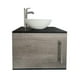 thumbnail image 1 of Gabinete Flotante para Baño con Llave Monomando Y Ovalín (Negro Mate/Lombardia), 1 of 4