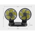 thumbnail image 3 of Mefallenssiah Car Universal Usb Fan, Car Fan Summer Outdoor Portable Fan, 3 of 9