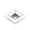 Polished Chrome, variant on Schaub And Company 440-MB Finestrino 1-1/4" Center To Center Modern Fluted Open Square
