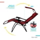 thumbnail image 5 of Silla Camastro Plegable Tecnologia Gravedad Cero Reclinable con sombrilla vino 6.49 pulg Elly Decor SO-SGCCD-BE, 5 of 10