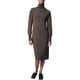 thumbnail image 1 of b New York Womens Solid Sweater Dress cocoa XL, 1 of 1