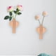 thumbnail image 4 of Tubo de flores montado en la pared para exhibición de flores, soporte de decoración de jarrón de metal de pared (sin incluir materiales adhesivos), 4 of 5