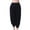 Black, variant on TMOYZQ Women's Casual Lantern Tapered Harem Capri Pants High Waisted Summer Baggy Wide Leg Loose Yoga Pants Cropped Pants Trousers Comfy Lounge Pants