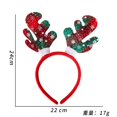 thumbnail image 1 of 1Pcs Cute Christmas Series Hedband Mujeres Chica Clásica Cornamenta Santa Arco Pelo Aro Xmas Party Hairbands Accesorios Para El Cabello Regalos, 1 of 4