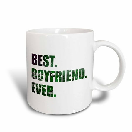 3dRose Best Boyfriend Ever - cut out of green computer microchip graphic, Ceramic Mug, (The Best Commuter Cup)