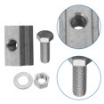 thumbnail image 1 of WEUVEB 4Jgo Perno Y Tuerca T Slot En Inoxidable Para Rieles De Camión Plata, 1 of 6