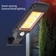 thumbnail image 2 of Bewildely Lámpara solar Seguridad al aire libre Ahorro de energía Luz solar Control inteligente Durable Super brillante Jardín Lámparas de pared Park Iluminación y accesorios Control remoto Bewildely HA074070-02, 2 of 6