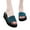Blue, variant on Platform Sandals for Women Glitter Yoga Mat Walking Slide Shoes Open Toe Summer Beach Slippers