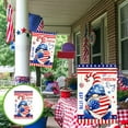 thumbnail image 7 of 5th of July Patriotic Garden Flag Double Sided Linen Garden Flag Holiday Outdoor Yard Decoration Flag Independence Day Garden Flags Memorial Day Decorations for Outside Lawn Porch Decor, 7 of 7