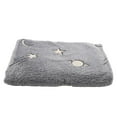 thumbnail image 1 of TISHITA The Luminous Throws Bedding Plush Flannel for M Grey M, 1 of 7