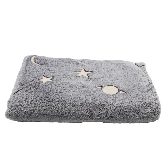 Yunhgft The Throws Winter/ Furry Patterns Bedding Luminous for Kids Adults Birthday S