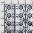 thumbnail image 1 of oneOone Polyester Lycra Fabric Paisley|Stripe & Circle Ikat Print Sewing Fabric BTY 56 Inch Wide, 1 of 1