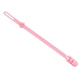 thumbnail image 3 of Chupete de silicona Clip Útil Pezón Titular Accesorios de guardería Universal Durable Chupete Cadena de pezón para niñas Recién nacido Rosado Hugo pinza chupete con cuentas, 3 of 10