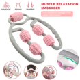 thumbnail image 2 of EIMELI Yoga leg muscle relaxation massager, shoulder and neck slimming massage instrument, 360 ° muscle relaxation roller, Yoga Fitness Equipment Neck Arm Leg Body Shaping, 2 of 11